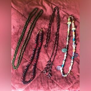 Estate Sale! Unique Collection of Vintage Glass Bead Necklaces